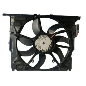 BMW 5 Series F18 6-Cylinder Electric Radiator Fan Assembly OE 1742 8509 741 / Replacement 17427599493, 17427802943 / Fan Shroud OE 17427612453